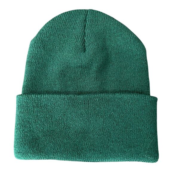 CARHARTT St. Paddy's Shamrock Patch Rib Knit Green Branie Hat Style 105217 - Picture 2 of 5
